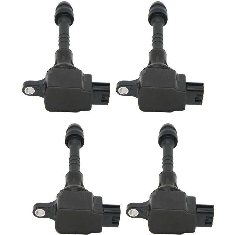 Forehill - Lot de 4 bobines d'allumage de voiture 22448-6N015 abs de remplacement pour Nissan Sentra 1.8L L4 2002-2006