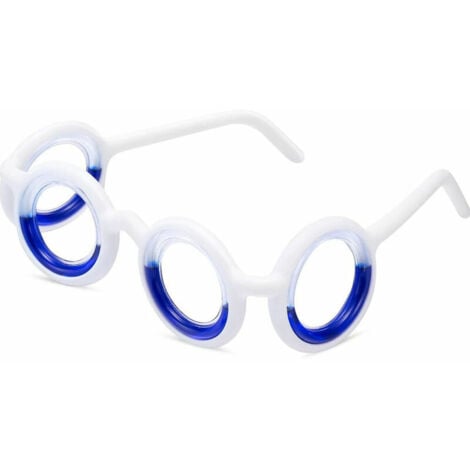 FOREHILL Lunettes intelligentes anti-mal des transports, lunettes portables surélevées contre le mal de l'air pour le mal de voiture, le mal de mer, les voyages, les jeux, le soulagement des nausées,