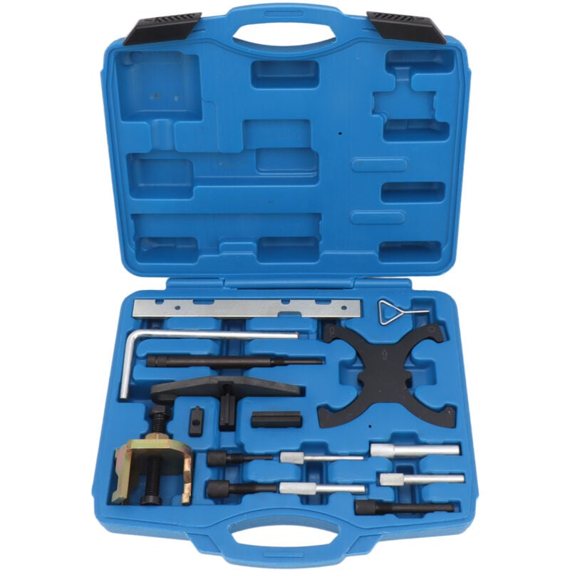 Forehill - Outil de calage du moteur 303 1097 Couche antirouille noire Remplacement en acier au carbone pour Ford Focus