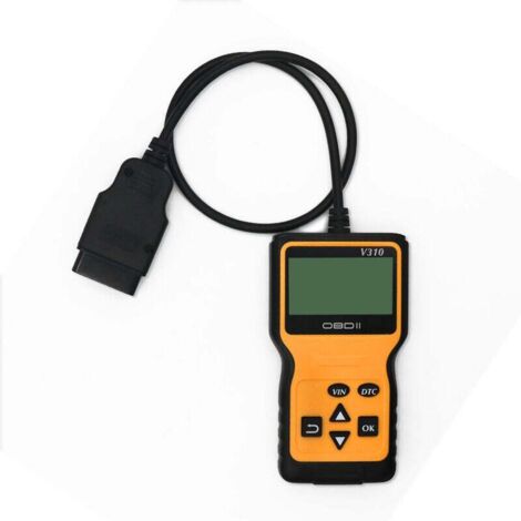 FOREHILL Outil de Diagnostic Voiture OBD2 Universel Lecteur de Code Valise Diagnostique Auto Scanner Diagnostic OBDII Support Franais