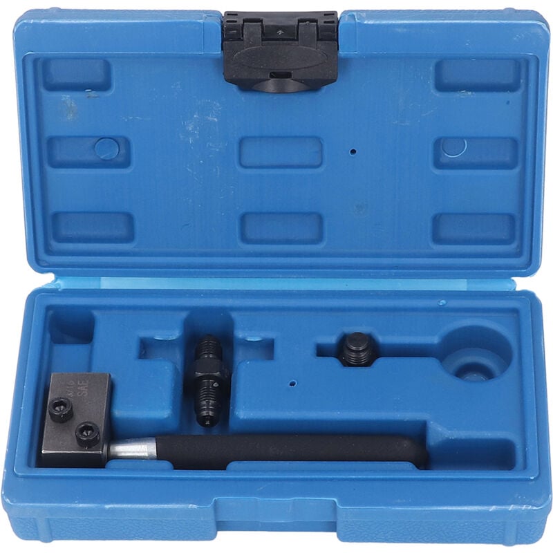 Forehill - Outil d'évasement double pour conduite de frein 3/16 po Évasement sae à 45 degrés en acier au carbone pour tubes en acier nickel-cuivre