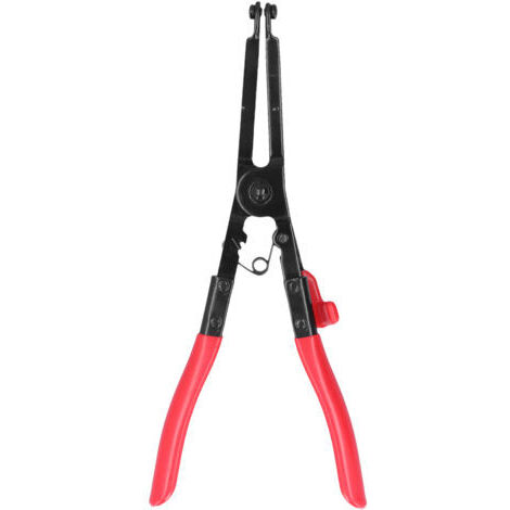 FOREHILL Pince de serrage de tuyau Pince de retrait de collier de serrage de tuyau d'échappement automobile universelle professionnelle pour atelier de réparation automobile
