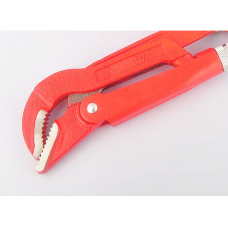 Forehill – Pince multiprise 1 pouce 45° – Acier au chrome vanadium – Dents durcies – Revêtement époxy noire et huile antirouille