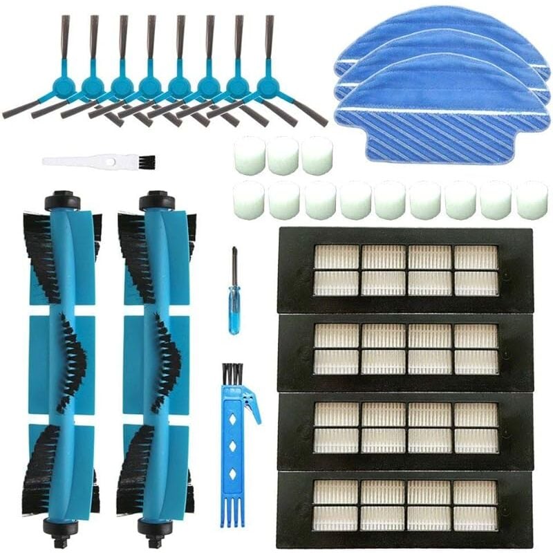 Remplacement principal, brosse latérale, Filtres Hepe pour Cecotec Conga 3090 aspirateur robot - Forehill