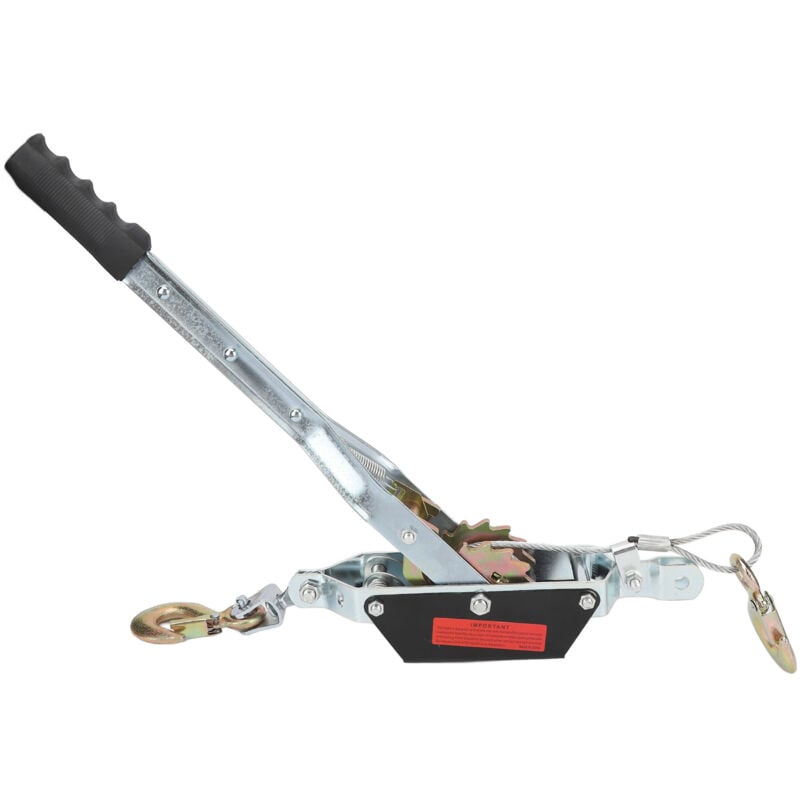 Forehill - Tendeur de câble métallique de traction manuel pour voiture, extracteur de câble manuel universel pour voiture