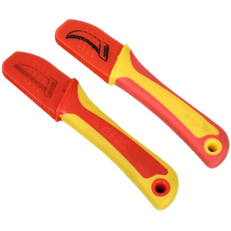 FOREHILL Werkzeugmesser, isoliertes Elektrikermesser, hochwertiges importiertes Elektrikermesser, sichelförmiges Abisoliermesser