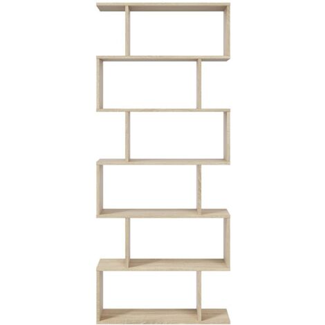 Fores Libreria Athena in melaminico colore rovere canadian - 192x80x24 cm