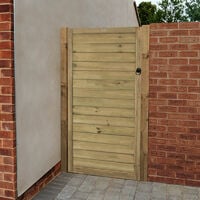 Wooden garden gates