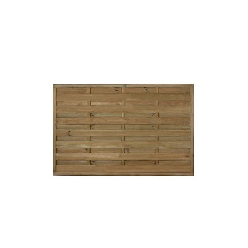 Forest 5'11' x 3'22' Exeter Pressure Treated Decorative Fence Panel (Europa) - 1.8m x 1.2m