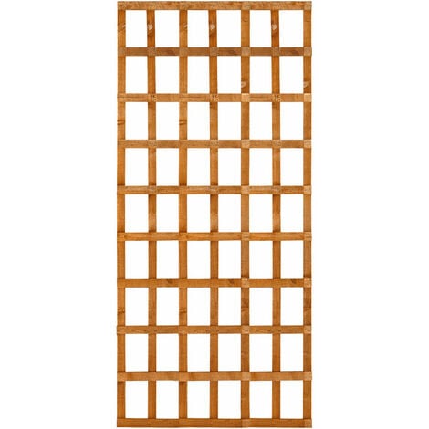 Forest 6' x 4' Heavy Duty Square Garden Trellis Fence Panel (1.83m x 1.22m)