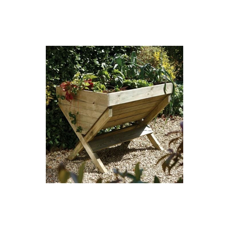 Forest Kitchen Garden Trough Planter 3'x3' (0.7x1m)