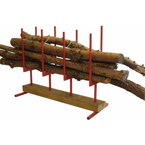main image of "Forest Master Bulk Log Saw Horse 4 - Multi-Wood Holder for Chainsaws (BLS4)"