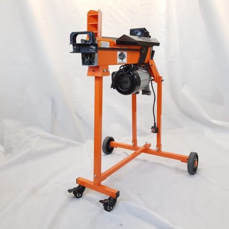 Forest Master – Fendeuse de bûches électrique 5 tonnes FM5TWTC – Moteur 2200W – Longueur max 300mm – Diamètre max 300mm – Chariot avec roulettes verrouillables