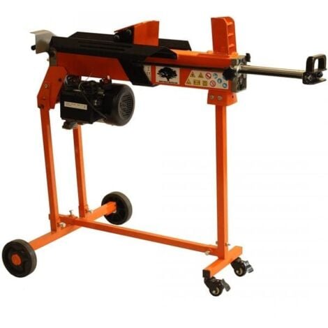 Forest Master FM10TW-TC Fendeuse de bûches électrique domestique de 5 tonnes avec support de chariot