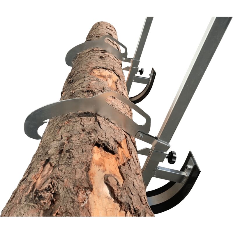 Cric à bois robuste et chevalet de scie à bûches (2-EN-1) - Forest Master