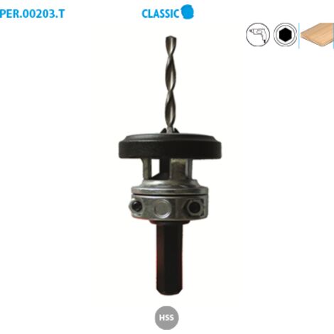 Foresta con frassino 90° legno Classic ø 3,6mm