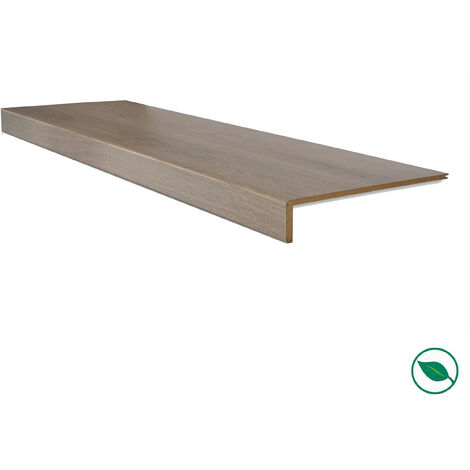 Forestea – Marche rénovation escalier stratifié 1300 x 380 x 56 mm – PEFC 70% – Compatible avec contremarches et rampes en métal