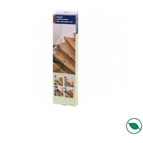 Forestea – Outil de mesure pour rénovation d'escalier – Précision millimétrique – Pour bois dur – Finitions impeccables – PEFC 70%