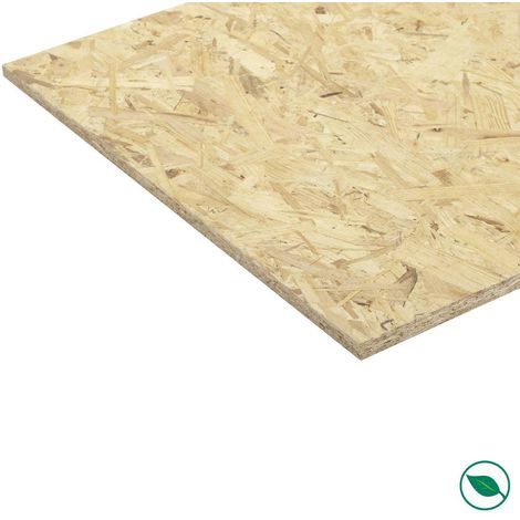 Forestea – Panneau OSB 3 1200 x 600 x 15 mm – FSC mixte – Pour cloisons et plateformes – Matériau durable et résistant à l'humidité