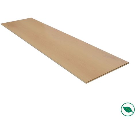 Forestea – Plaque de raccord double rainures chêne clair 0.8 x 35 x 130 cm – Finition parfaite pour rénovation d'escalier – Label PEFC 75%