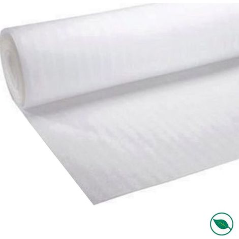 Forestea – Rouleau sous-couche parquet polyéthylène 2 mm – Isolation acoustique et thermique – Corrige irrégularités sol – Surface 20 m²