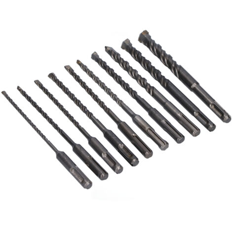 Foret à béton longue en carbone 160mm, diamètre 4-14mm, pour perforateur et marteau piqueur
