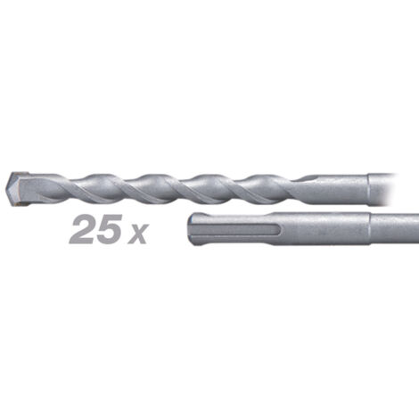 Foret à béton Makita STANDARD 8x160 mm SDS-plus 25 unités