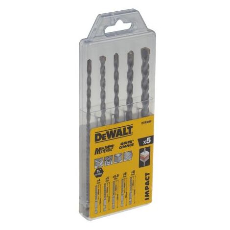 Foret à béton, multi-matériaux DeWALT Carbure 4mm à 8mm, 5 ( Prix pour 1 )