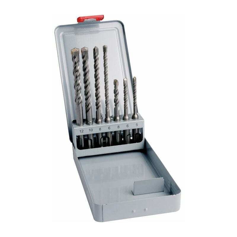 Riss - Foret à béton carbure sds plus Bull - Coffret de 7 pièces