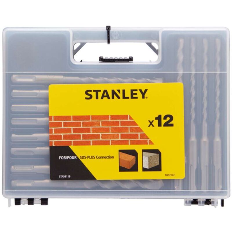 Stanley Coffret de 12 forets SDS de 6 14mm STA56119 QZ - vue 3