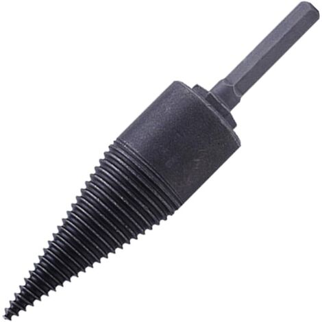 Foret à bois de chauffage fendeur de bois-tige hexagonale broyeur de bûches alésoir perceuse électrique outils de travail du bois 32 mm