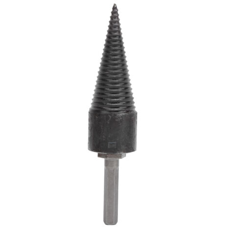 Foret à Bois pour Fendre les Bûches, Tige Hexagonale en Acier, Accessoire de Perçage 32mm