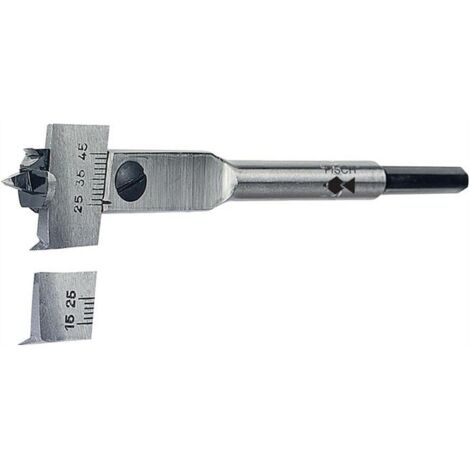 FISCH-TOOLS D. de perçage 15-45 mm longueur 130 mm tige 6 pans