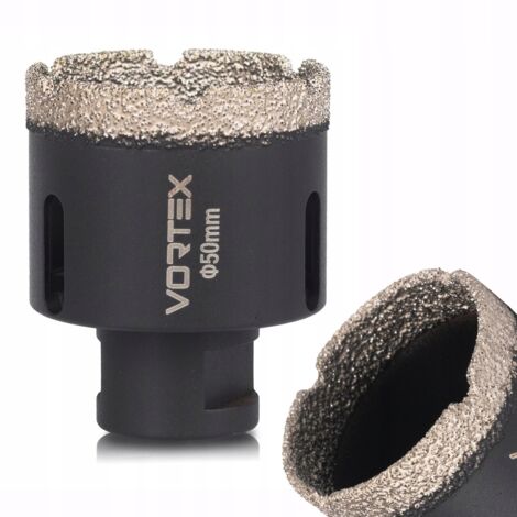 Foret à couronne diamant 50 mm Vortex M14 grès