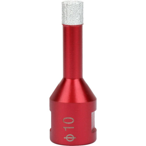 Foret à noyau brasé sous vide, scie cloche pour bois, meuleuse d'angle (10 mm)