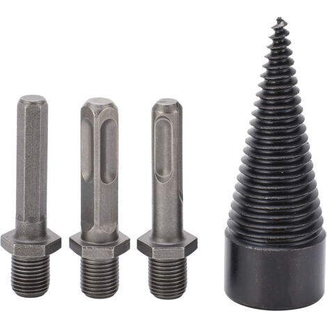 Foret à Percussion 32mm Acier Rapide pour Marteau Électrique avec 3 Tiges