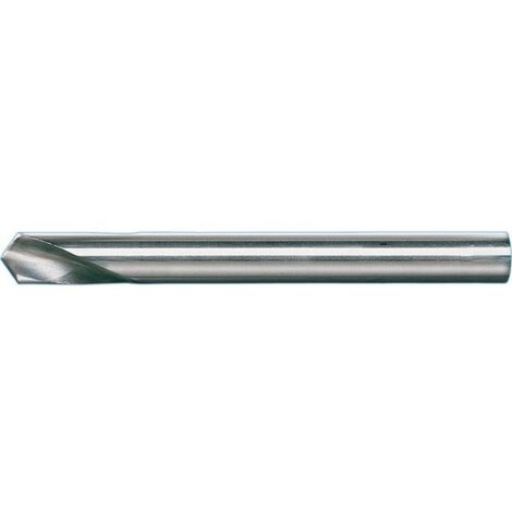 Foret à pointer CN, à queue cylindrique, angle de pointe 120°, en acier à coupe rapide à 5 % de cobalt, DIN 1835-B, surface sans revêtement, Ø h8 : 20 mm