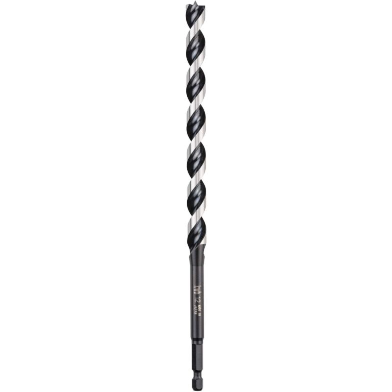 Kwb 042906 Japon Serpent Sans Fil 6 X 235 Mm Pour Bois Dur Et Tendre Avec Tige Hexagonale 1/4''