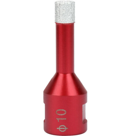 Foret à trépan pour bois avec fixation brasée sous vide, scie cloche pour meuleuse d'angle, outil de coupe 10mm