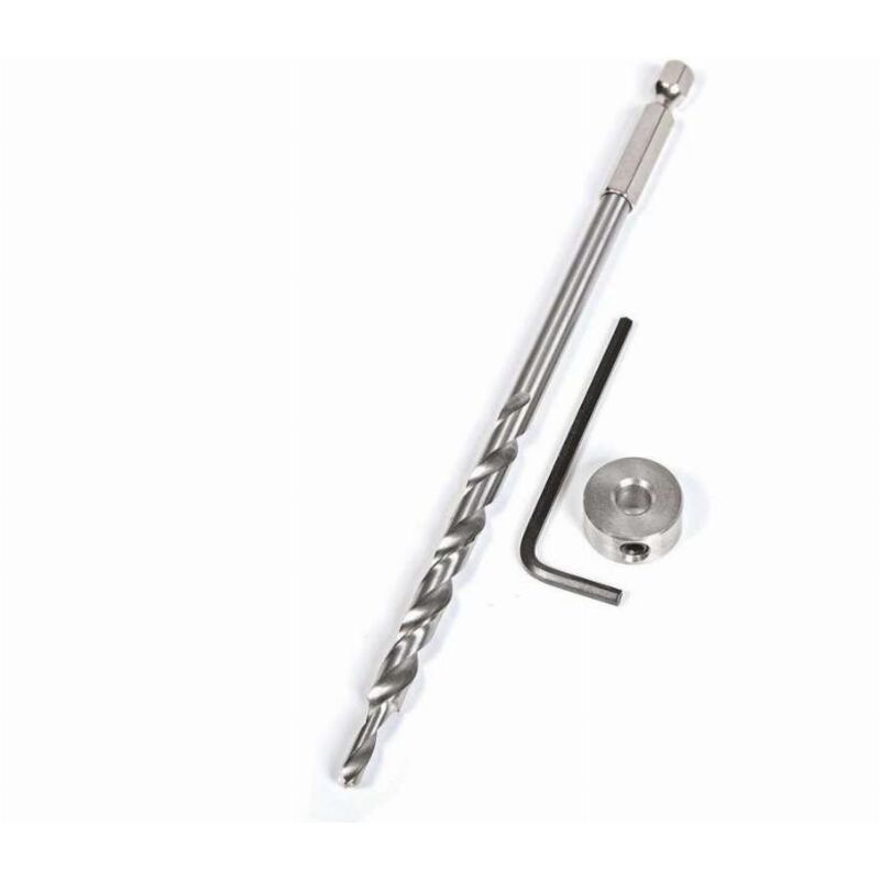 Kreg - Jeu Mèche, collier de profondeur, clé Allen jig - kjd/deckbit