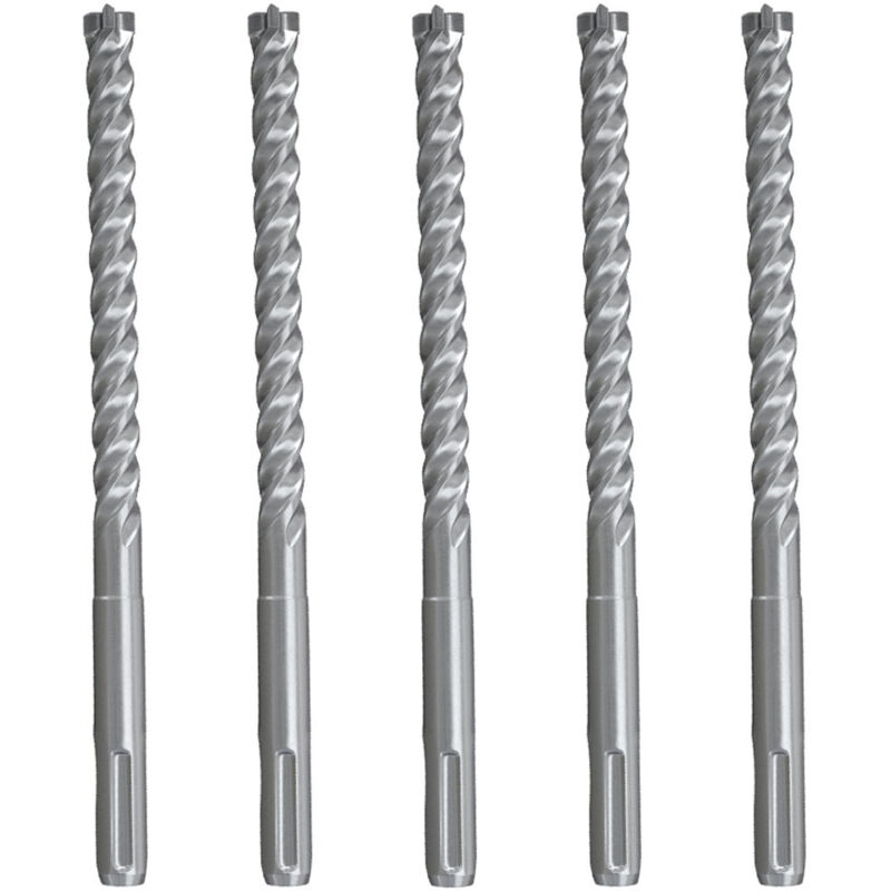 Fischer - 5x Forets marteau Quattric ii 10/100/165 XP5 - 549924