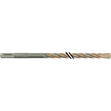 Foret bétons 2 taillants SPEEDER2 Pointe de centrage Quadruple goujuresSDS+ 14x1000MM TIVOLY - 10931631400
