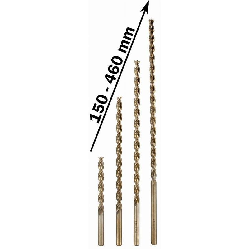 Mèche à bois hélicoïdale hss-g 8,0x150mm version longue famag - 1599.108