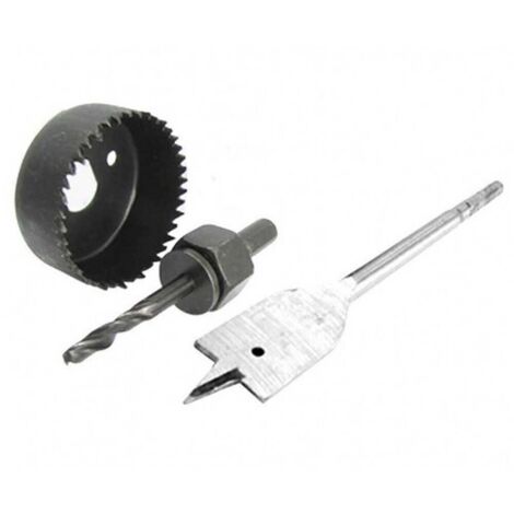 FORET BOMBARDIER DE 55 MM AVEC POINTE PLATE DE 22 MM POUR PERCER DES TROUS POUR LE BOIS ET LE PLASTIQUE