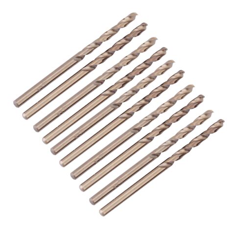 Foret Cobalt M35 pour Acier Inox, Jeu de 4.5mm - Perçage Inox Facile