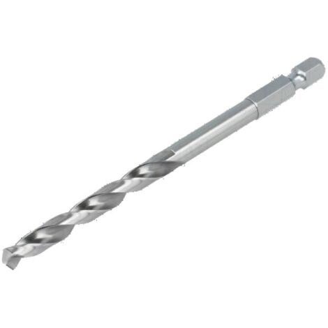 Foret compatible avec metal - 5 mm L- 100mm. HSS