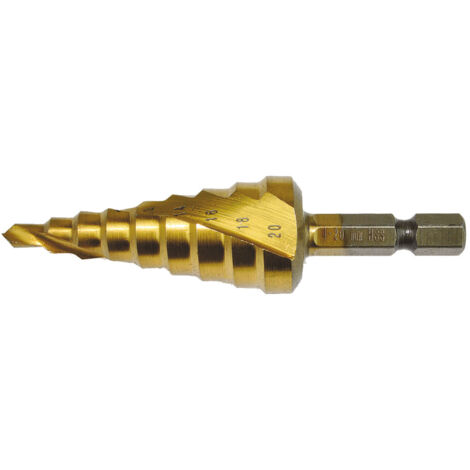 FORET CONIQUE A ETAGE 4¨20 x75 53mm MAKITA D-40185