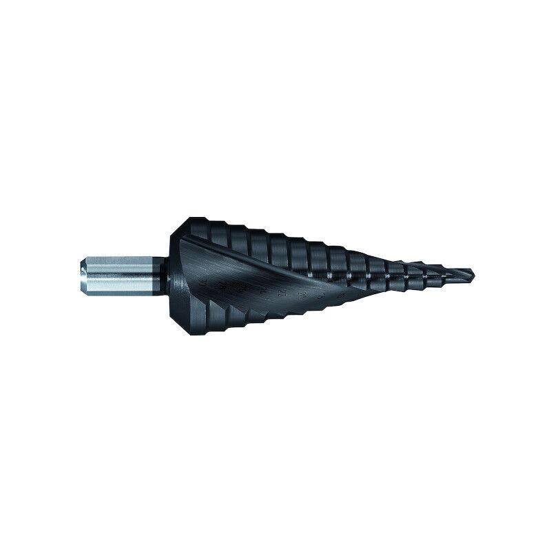 Tivoly - Foret étagé 1143872 - Diamètre minimal (d) : 6 mm - Diamètre maximal (d) : 37 mm - Longueur utile : 77 mm