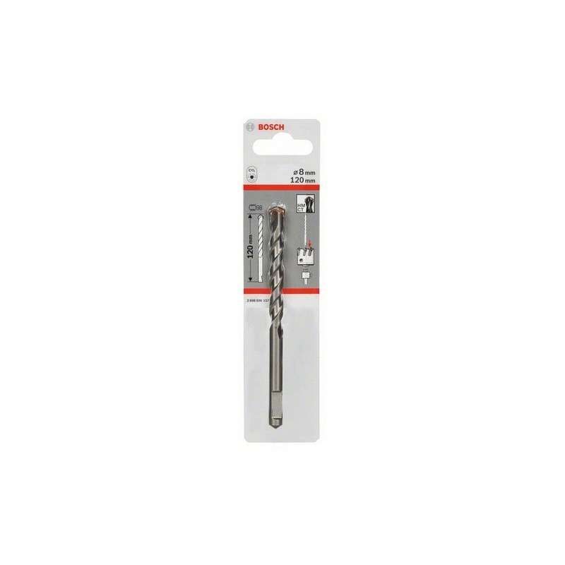 Foret de centrage pour porte-outil six pans et SDS-plus Bosch 2608596157