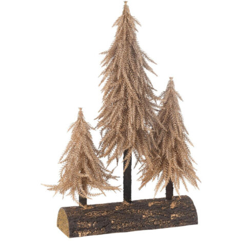 Forêt de Sapins de Noël Déco "Jayson" 50cm Cuivre